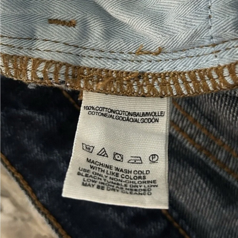 Free People micro denim shorts